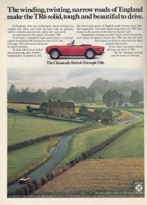 Triumph TR6 Ad